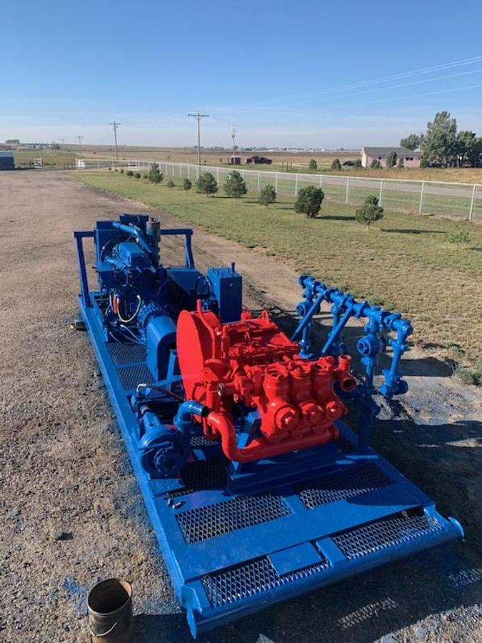 Used Halliburton HT 400 Triplex Pump