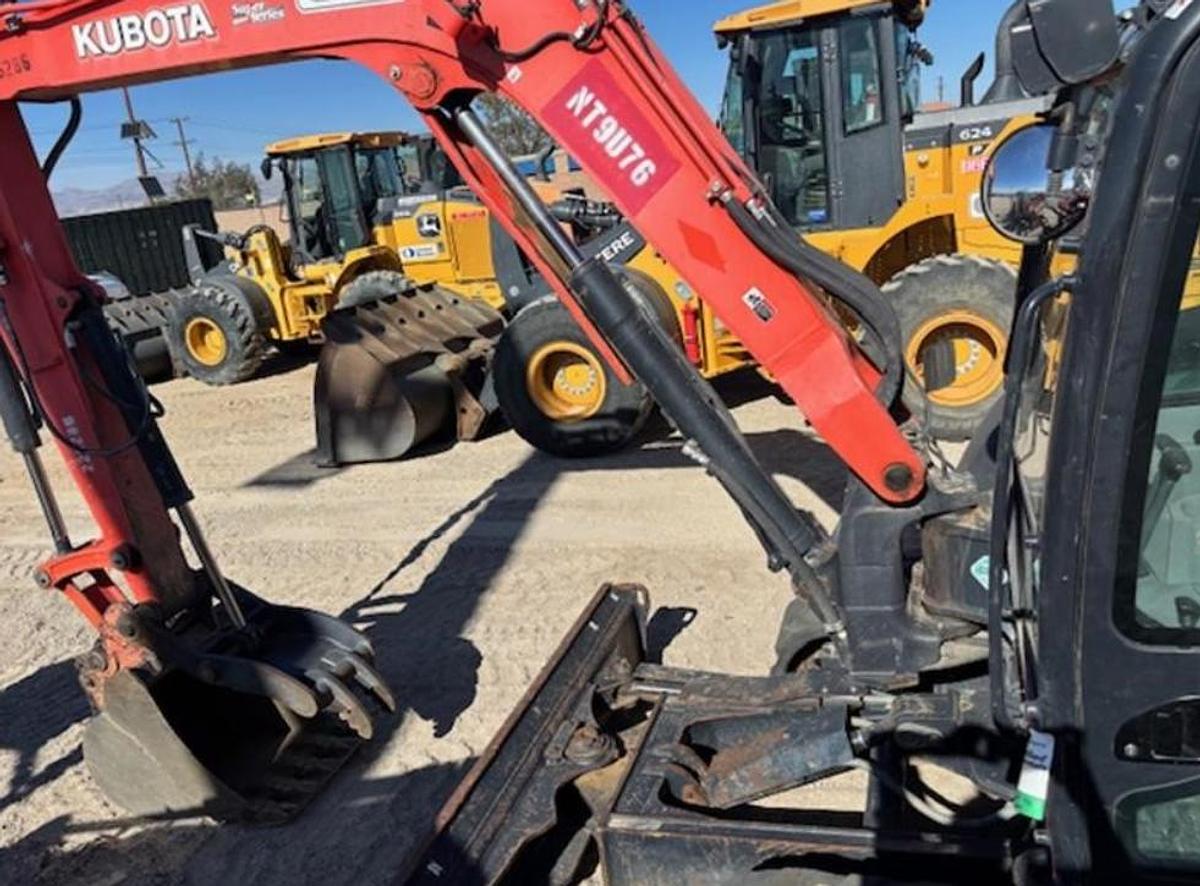 Used 2019 Kubota KX080-4SR3A Mini Excavator