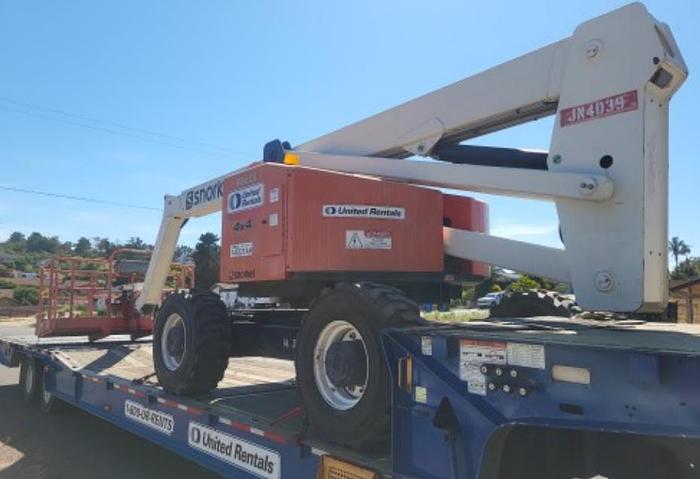 Used 60ft Articulating Boom