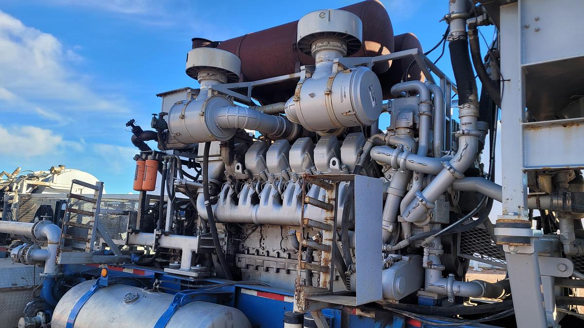 Used 2007 MTU JMAC 2250 Triplex Frac Pump