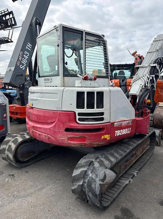 Used 2019 TAKEUCHI TB280FR EXCAVATOR