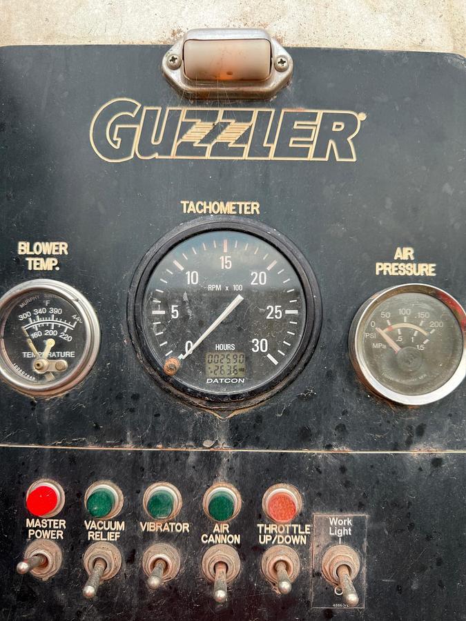 Used 2003 Guzzler Vacuum Excavator Truck