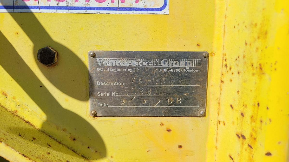 Used 2008 Venturetech XK-90 Power Swivel