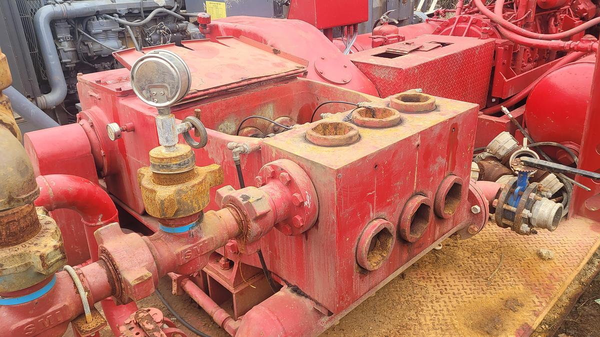 Used 2008 NOV JWS 340 Mud Pump