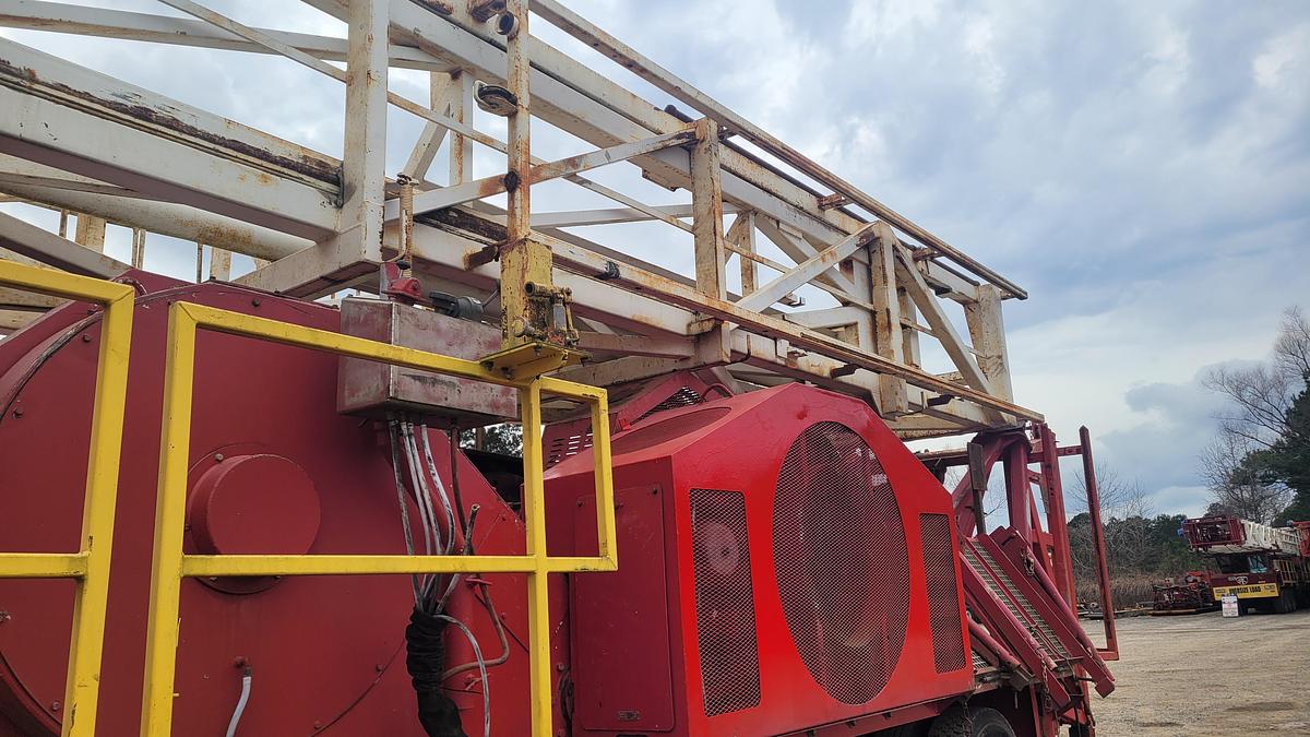 Used 2008 NOV 5C Workover Rig