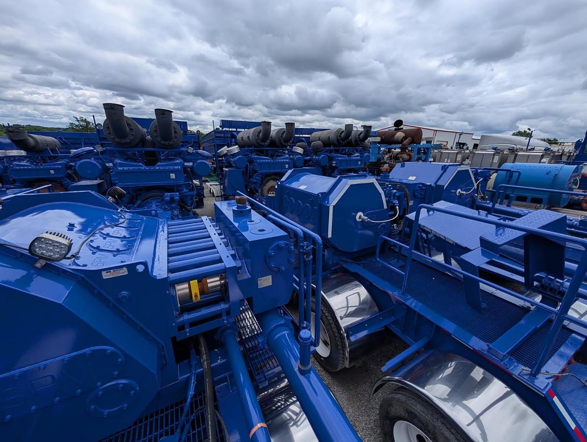 Used MTU SPM 2500 Quintuplex Frac Pump