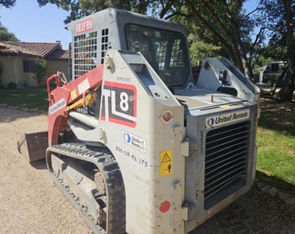 Used 2019 TAKEUCHI TL8W TRACK SKID STEER