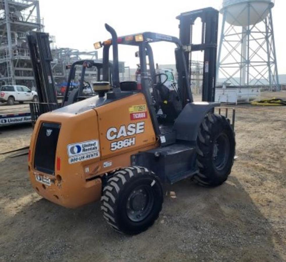 Used CASE 586H 6k Rough Terrain Forklift