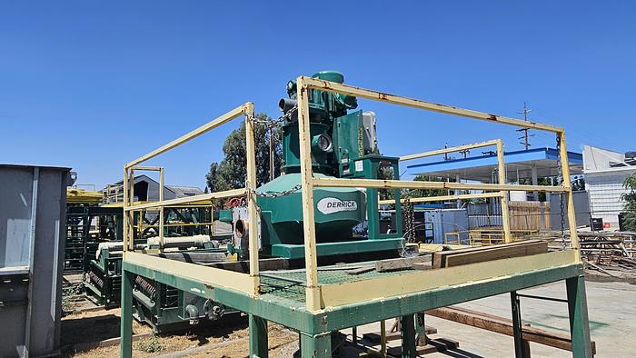 Used Derrick Vacuum Degasser