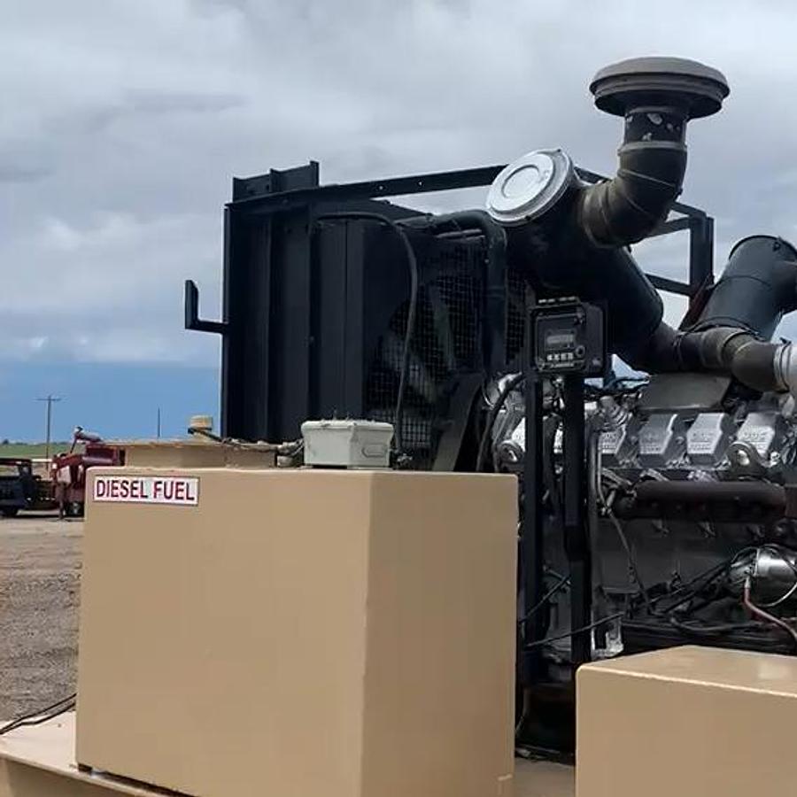 Used MTU/Allison 2250 Triplex Pump