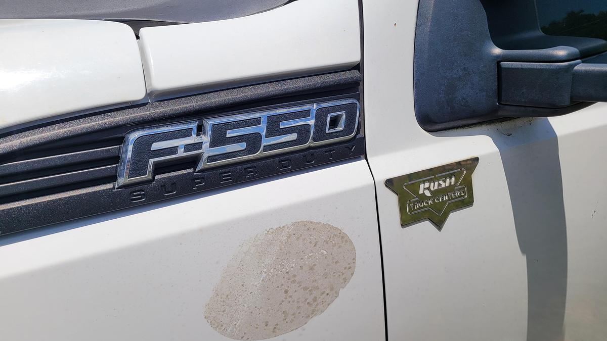 Used 2012 Ford F-550 Crane Truck