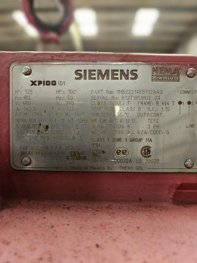 Used 2012 NOV Mission 2500 Supreme Centrifugal Pumps