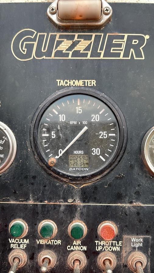 Used 2003 Guzzler Vacuum Excavator Truck