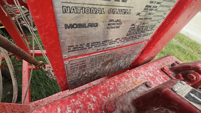 Used 2004 Franks 1287 Workover Rig