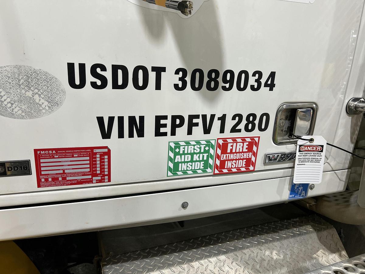 Used 2014 Western Star Bodyload Cement Double Pumper