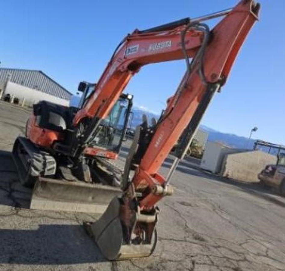 Used 2019 Kubota KX080-4SR3A Mini Excavator