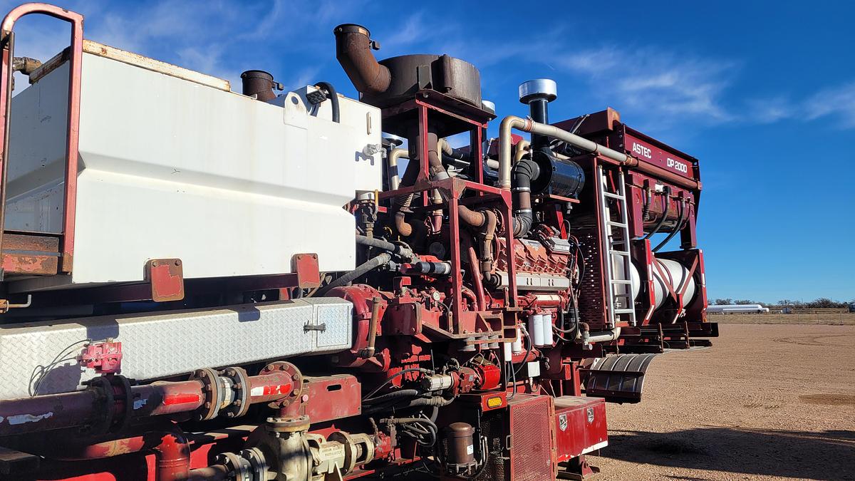 Used 2012 Astec DP-2000 Double Pumper