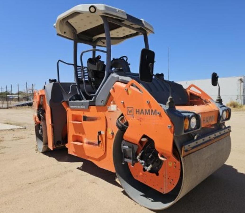 Used 2019 HAMM HD+90IVV ROLLER 66" VIB ART DOUBLE DRUM SMOOTH