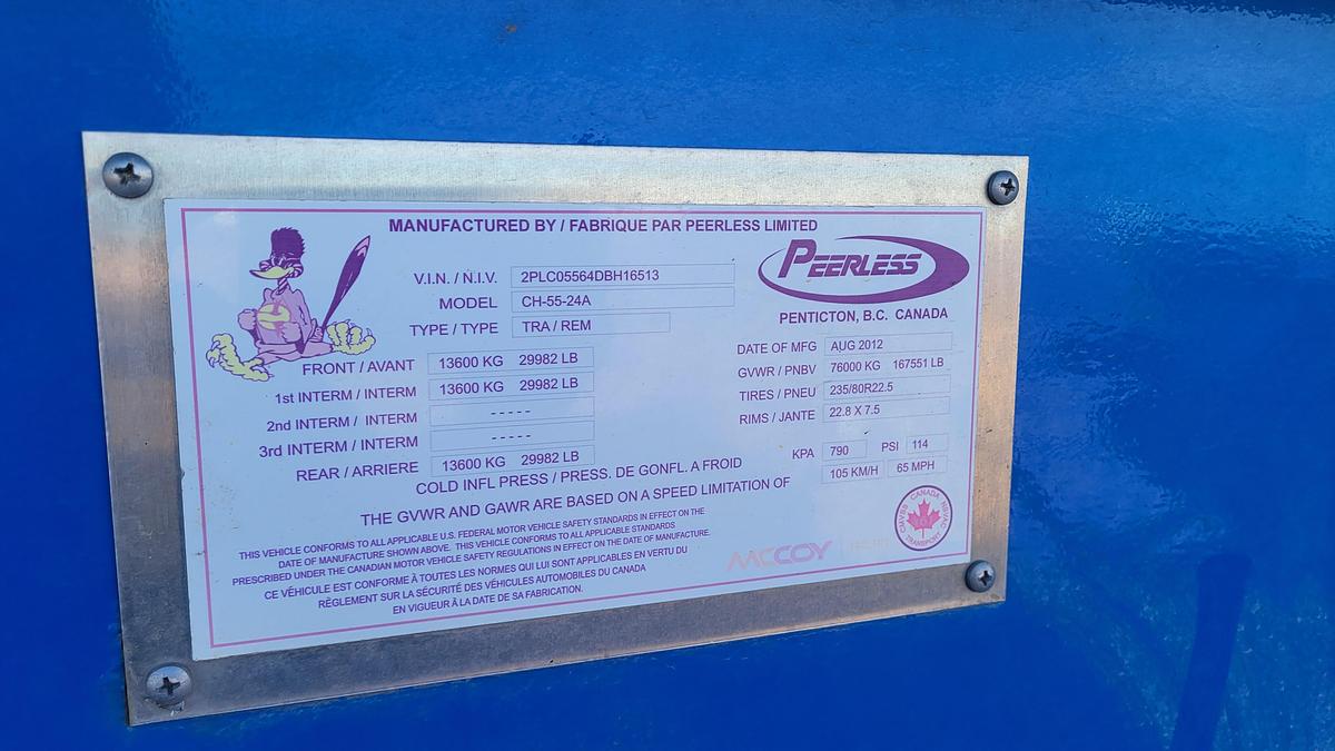 Used 2012 Peerless 130K Coiled Tubing Unit