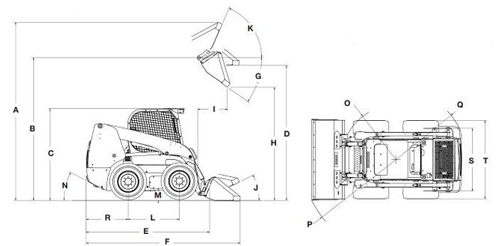 Used 2017 Case Sr210 Skid steer