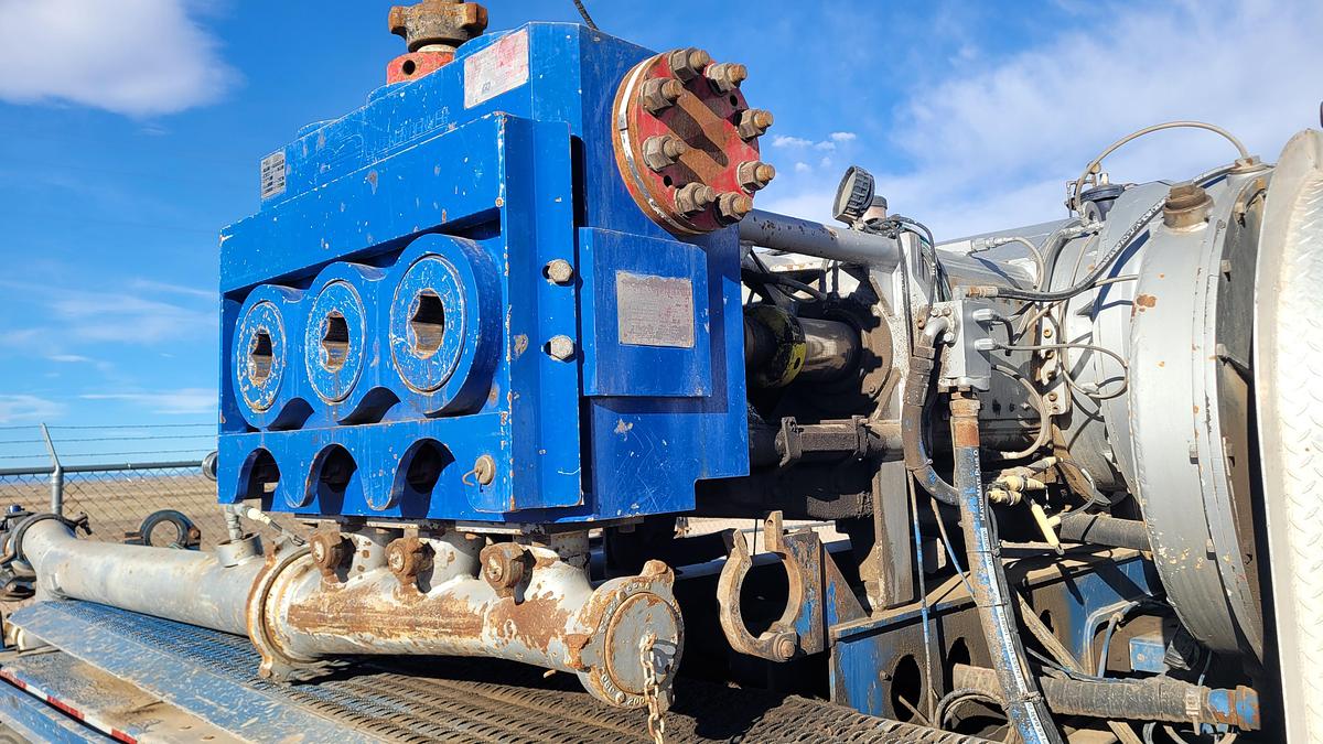 Used 2010 Cummins FMC 2445 Triplex Frac Pump