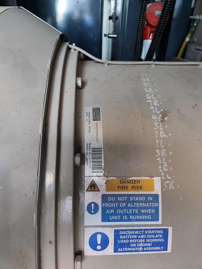 Used 2010 Volvo 550 kW Genset