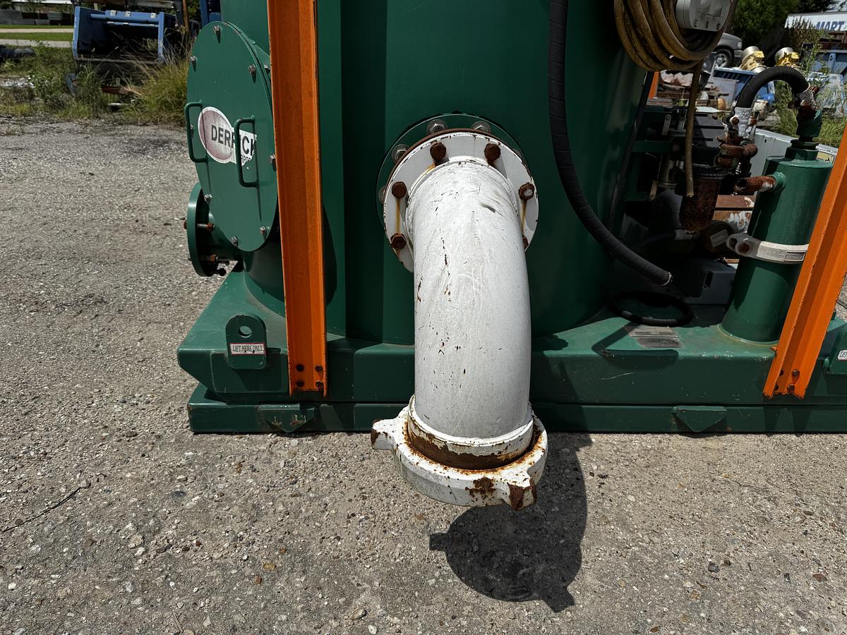 Used Derrick Vacu-Flo 1200 Vacuum Degasser