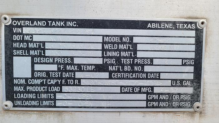 Used 2007 Mack CV713 Kill Truck