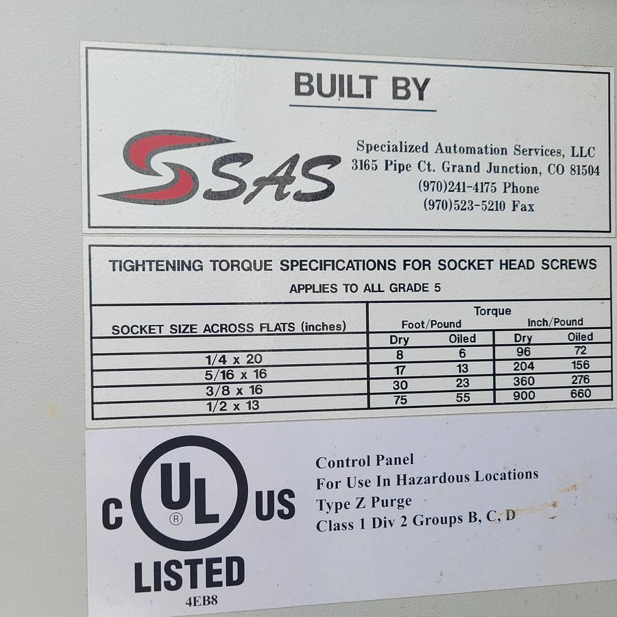 Used 2013 MI SWACO CD 500 UV Centrifuge