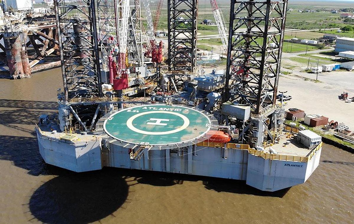 Used 1976 LETOURNEAU TECHNOLOGIES 2000 HP Jack Up