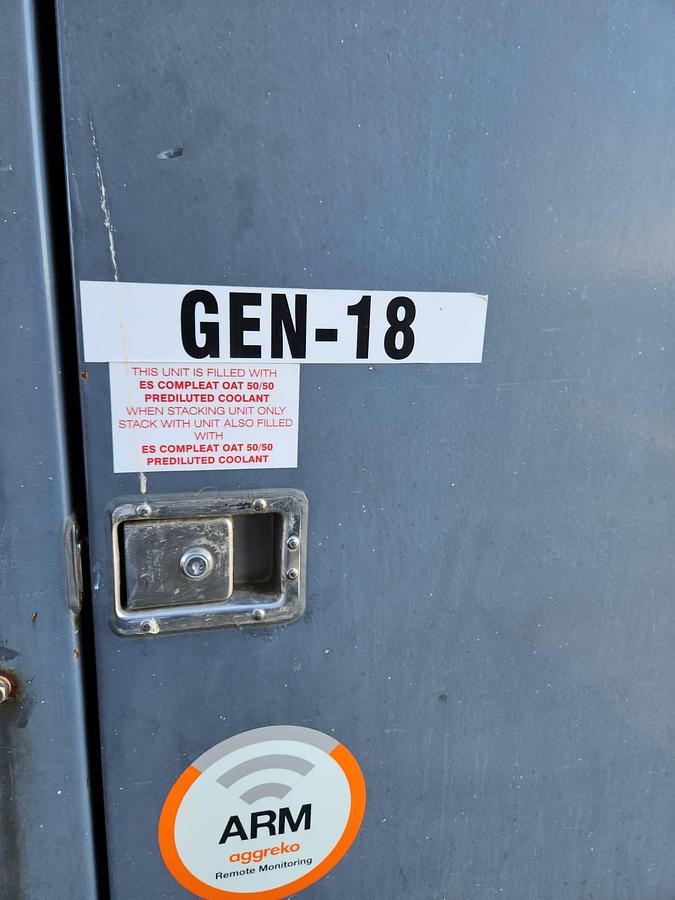 Used 2010 Volvo 550 kW Genset