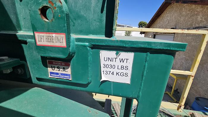 Used Derrick Vacuum Degasser