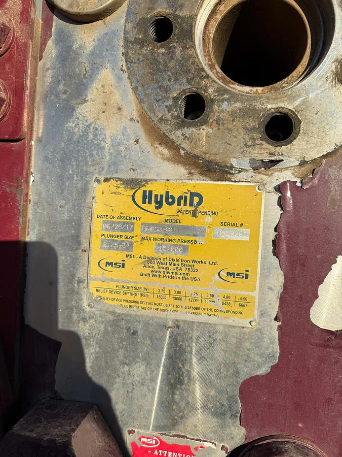 Used 2011 Cummins 1000 HP Double Pumper