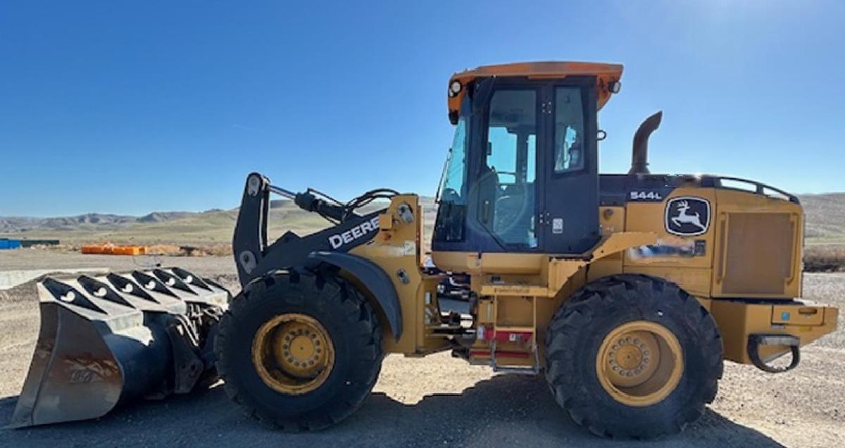 Used 2019 DEERE 544L 3 YARD WHEEL LOADER