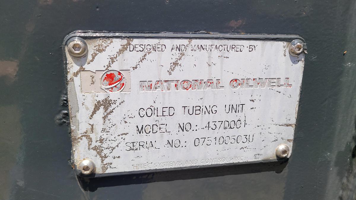 Used 2003 NOV Hydra Rig Coiled Tubing Unit