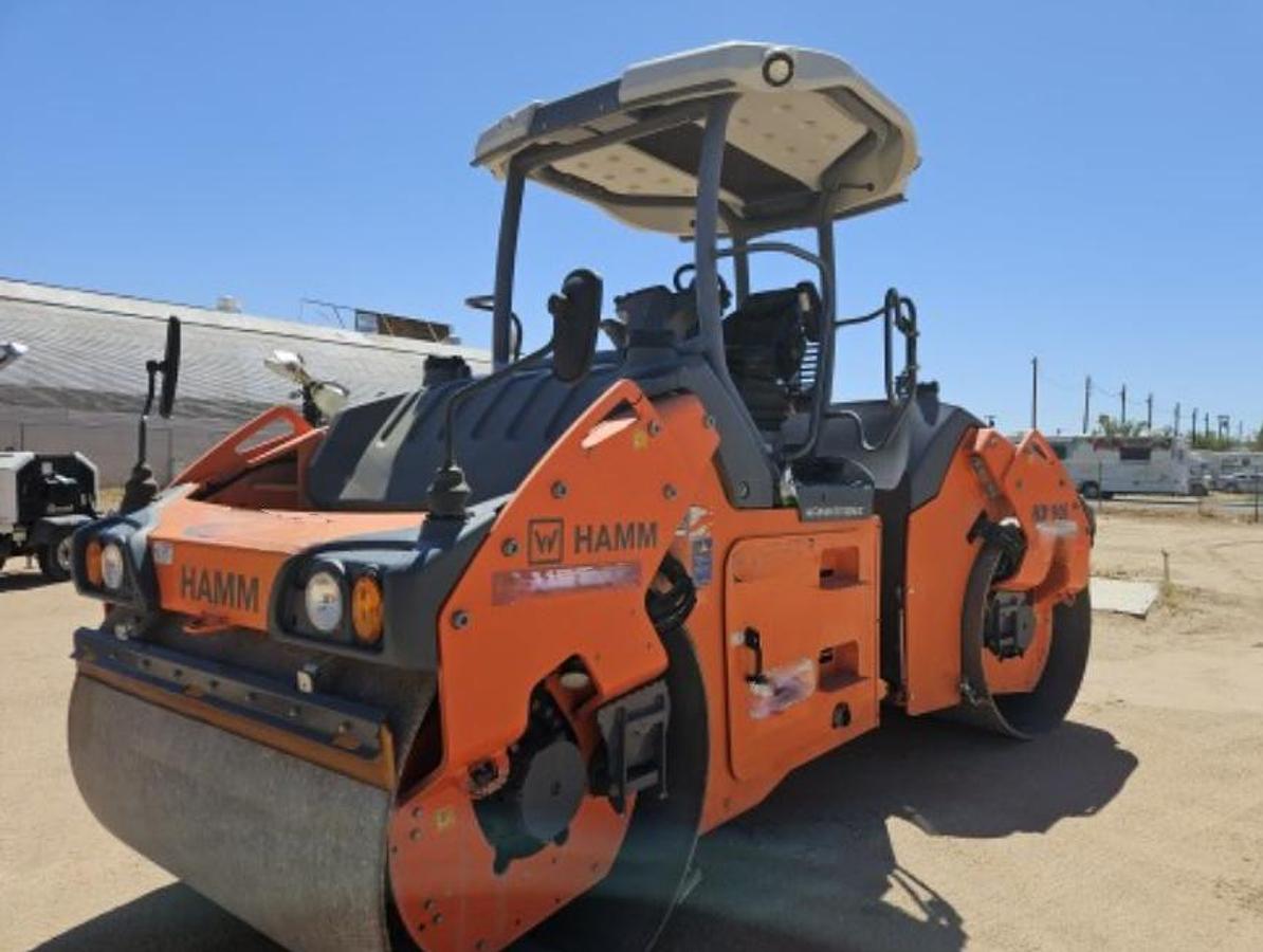 Used 2019 HAMM HD+90IVV ROLLER 66" VIB ART DOUBLE DRUM SMOOTH