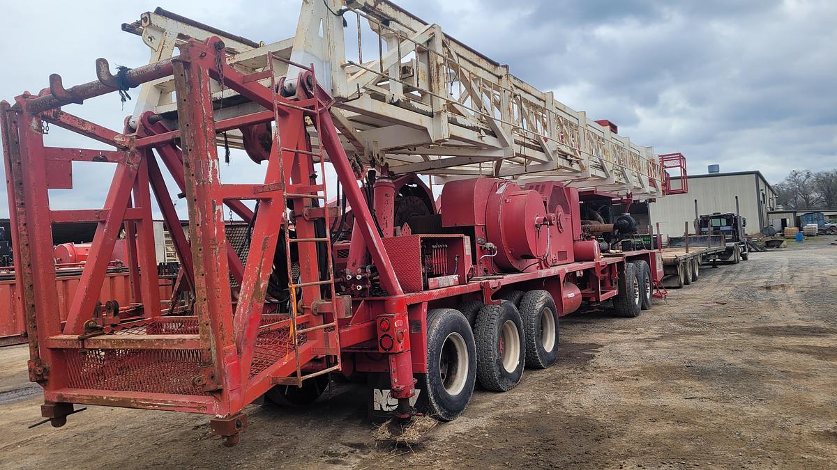 Used 2008 NOV 5C Workover Rig
