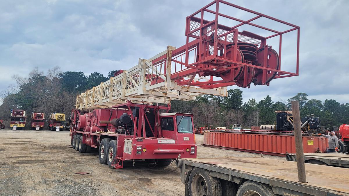 Used 2008 NOV 5C Workover Rig