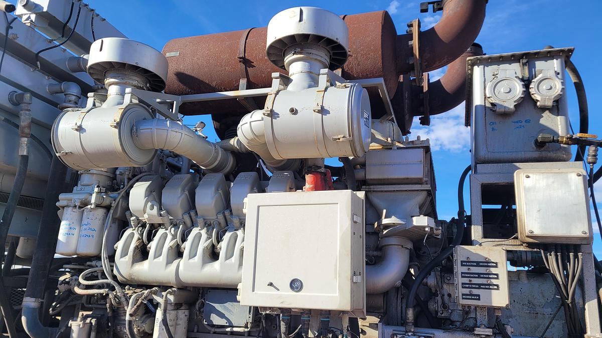 Used 2007 MTU JMAC 2250 Triplex Frac Pump