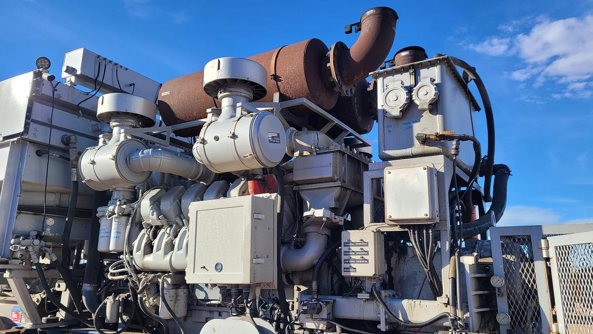 Used 2007 MTU JMAC 2250 Triplex Frac Pump