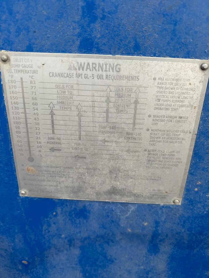 Used 2007 Cummins Gardner Denver 2500 Quintuplex Frac Pump