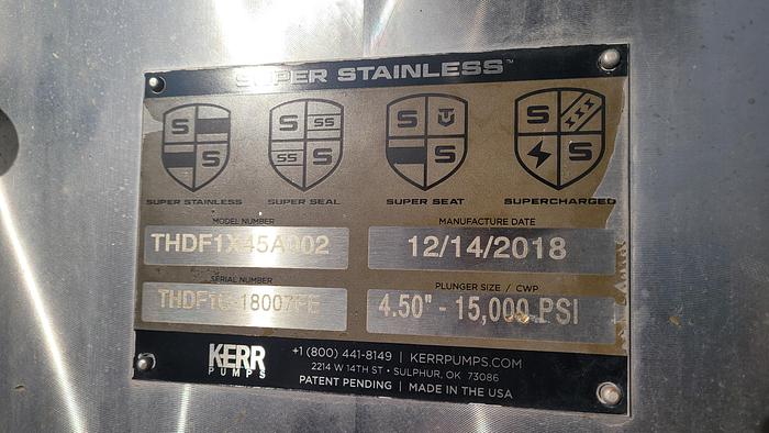 Used 2011 Gardner Denver 2250T Frac Pump