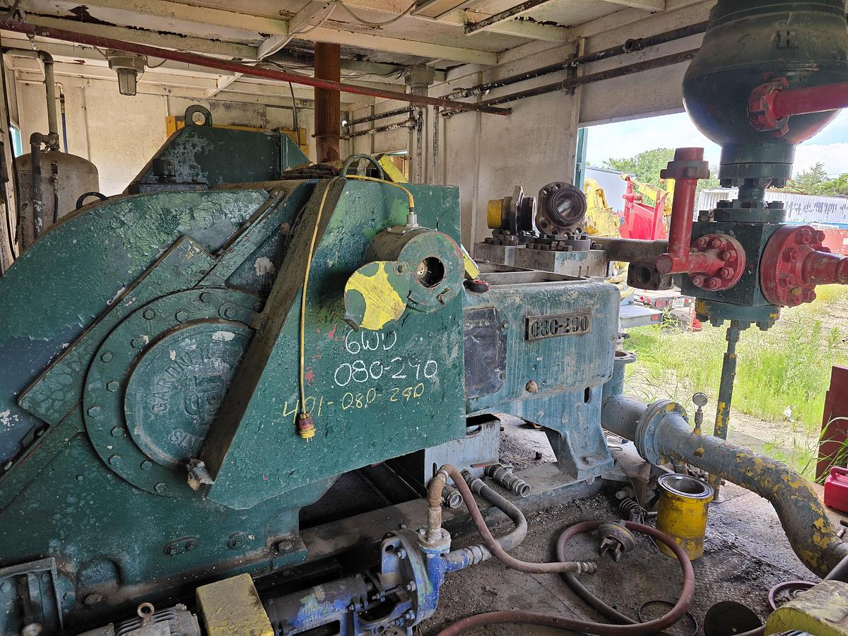 Used Gardner Denver PZ9 Mud Pump