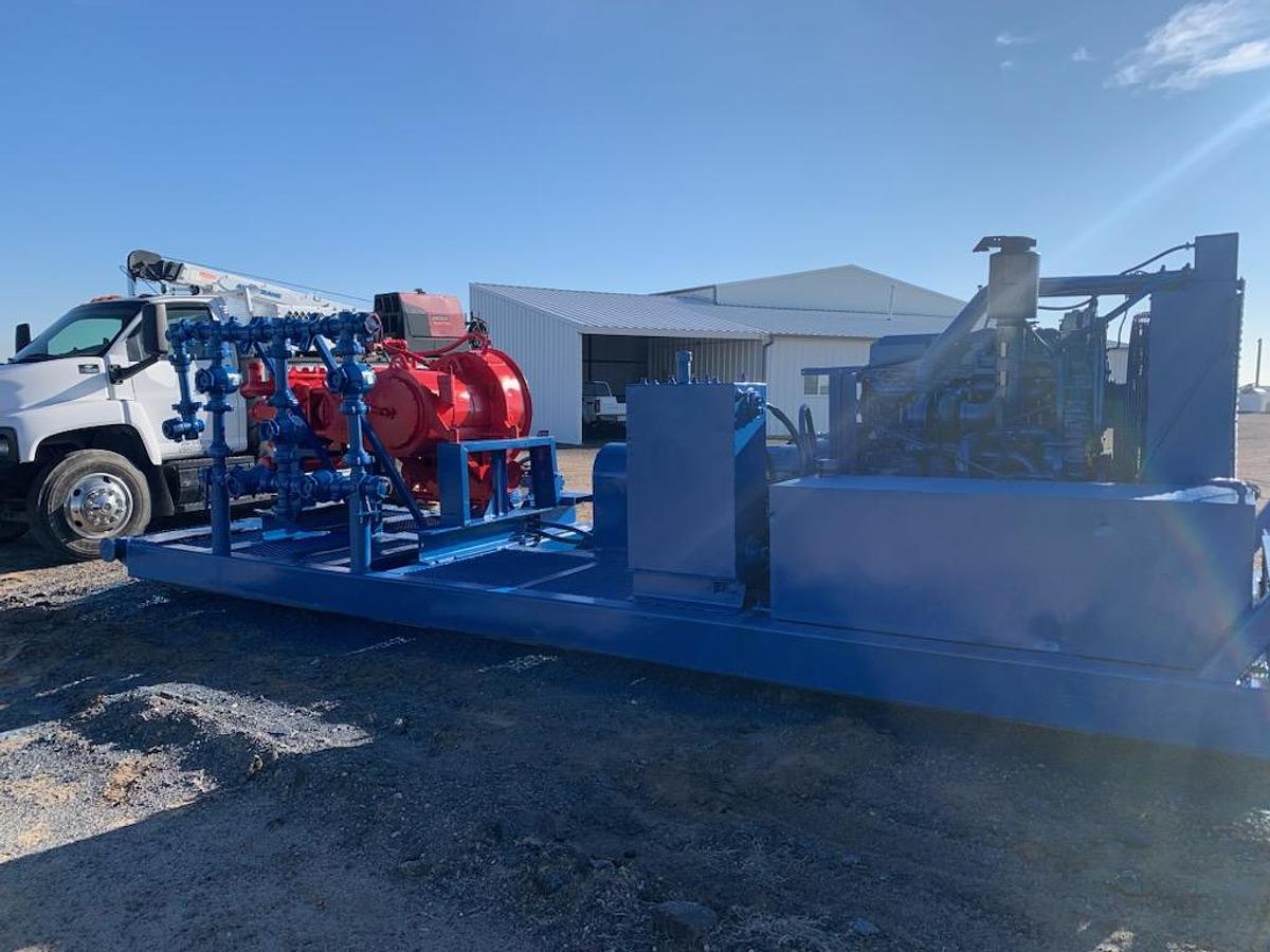 Used Halliburton HT 400 Triplex Pump