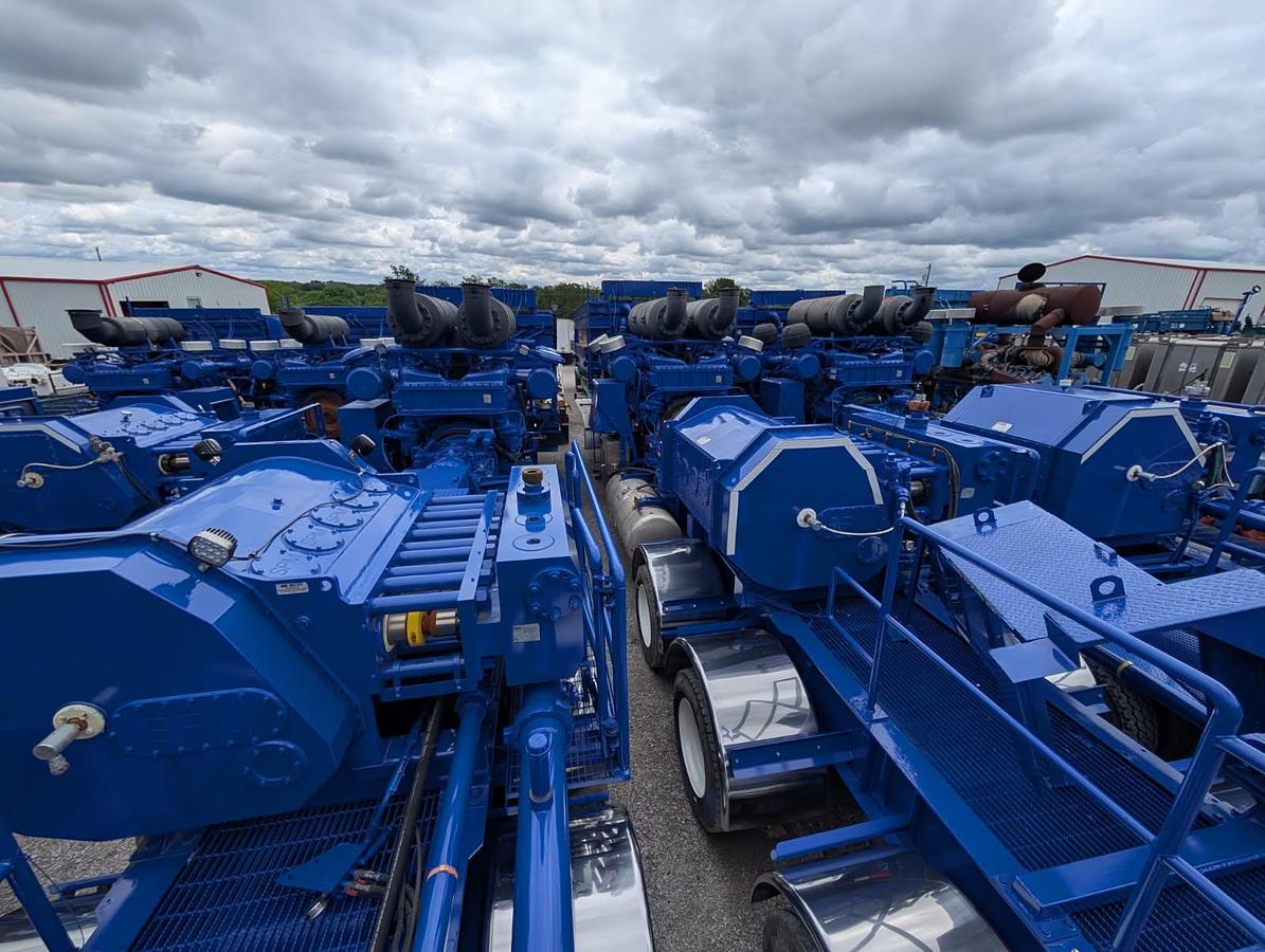 Used MTU SPM 2500 Quintuplex Frac Pump