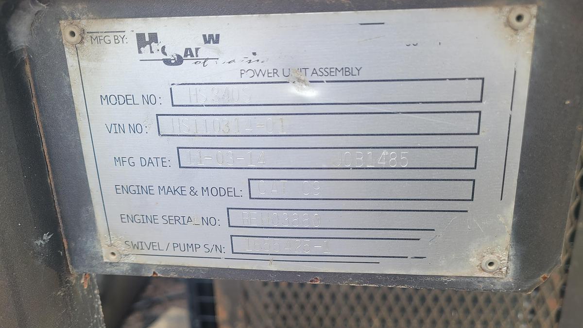 Used 2014 Harlow Sammons JWS 340 Mud Pump