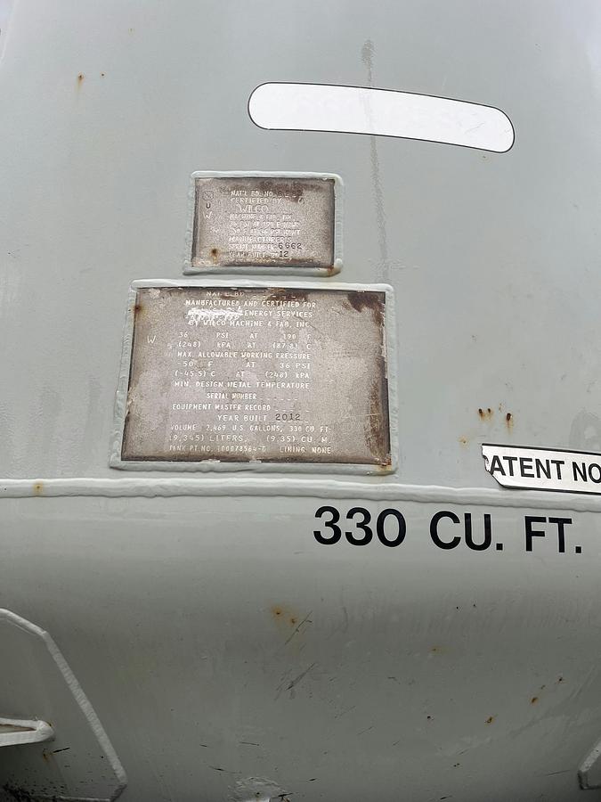 Used 2012 Wilco Dry Bulk Trailer