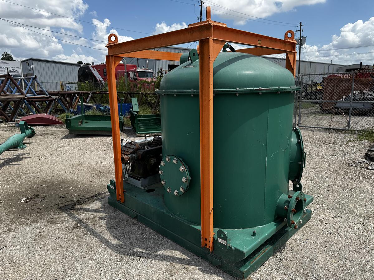 Used Derrick Vacu-Flo 1200 Vacuum Degasser