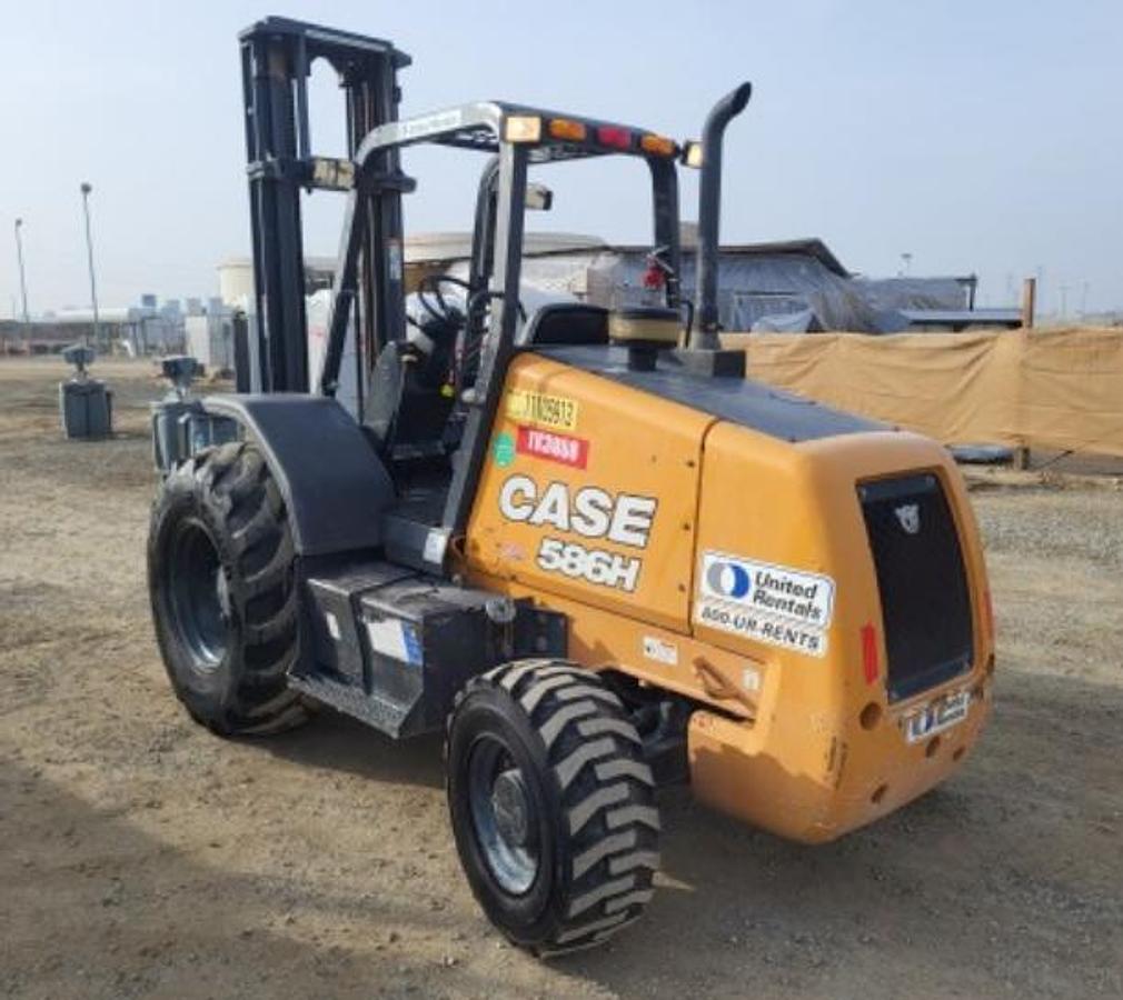 Used CASE 586H 6k Rough Terrain Forklift