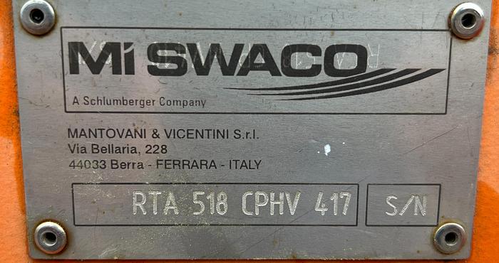 2015 MI SWACO CD 518 HV